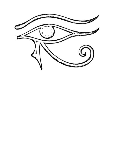 Eye Of Ra Drawing, Eye Of Horus Fine Line Tattoo, Egyptian Eye Drawing, Eyes Of Horus Tattoo Design, Eye Of Horus Tattoo Design Ideas, Eye Of Horus Design, Eye Of Horus Tattoo Stencil, Eye Of Horus Drawing, Eye Of Horus Tattoo Design