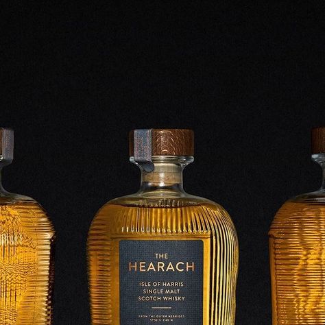 Stranger & Stranger on Instagram: "The Hearach Scotch Whisky Our bespoke bottle, labels and cap design for the latest offering from our friends in the Isle of Harris has now been released, with 32,000 bottle sold on launch day. Slàinte mhath! #strangerandstranger #branding #packaging #packagingdesign #design #thehearach #scotch #whisky" Stranger And Stranger, Isle Of Harris, Packaging Labels Design, Single Malt, Scotch Whisky, Cap Design, Packaging Labels, Label Design, Bespoke