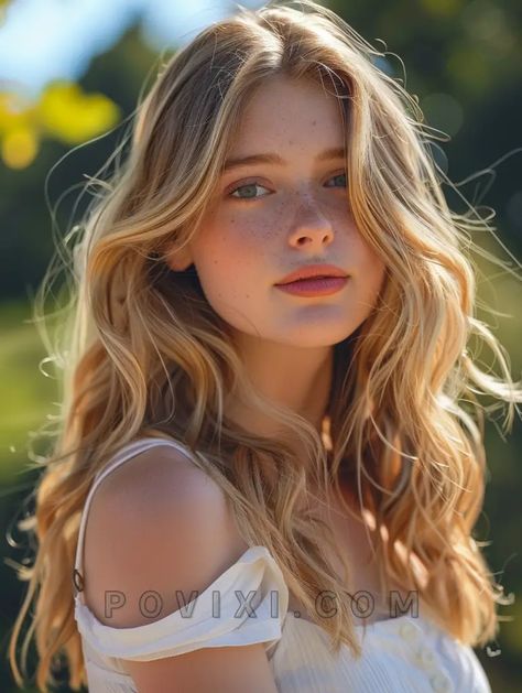 33 Trending Blonde Balayage Hair Color Ideas Featuring Caramel Honey and Light Strawberry Tones Strawberry Highlights, Blonde Balayage Hair, Natural Looking Highlights, Balayage Hair Color Ideas, Balayage Hair Color, Fall Hair Color Ideas, Blonde Streaks, Hair Color Caramel, Caramel Blonde