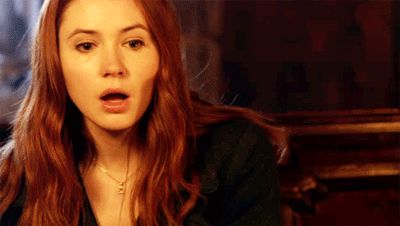 Karen Gillan Gif, Karen Gilan, Ruby Roundhouse, Blonde Kids, Catherine De Medici, Snapchat Video, Bionic Woman, Amy Pond, Lily Evans