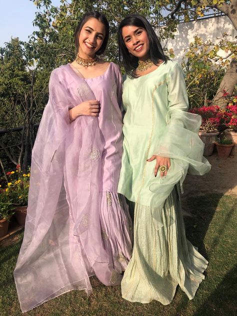 Pastel Colour Suits For Women, Pastel Desi Outfits, Pastel Colour Dresses, Pastel Colour Dress, Simple Lehenga Designs Classy, Simple Lehenga Designs, Pastel Color Dress, Anand Karaj, Dior Atelier