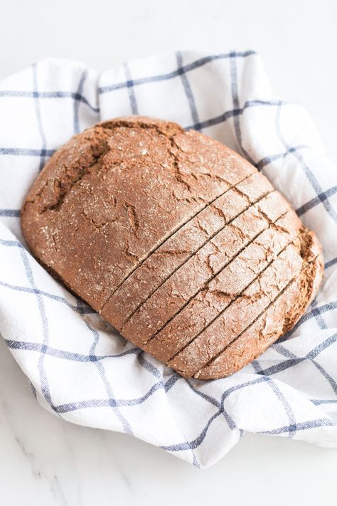 This #homemade Mediterranean-style crusty #Bread doesn't require more than 2 minutes of kneading and it's low in gluten and high in protein and flavor! #recipe https://www.spotebi.com/recipes/homemade-mediterranean-style-crusty-bread/ Meditterean Bread Recipes, Mediterranean Diet Homemade Bread, Mediterranean Bread Healthy, Bread For Mediterranean Diet, Mediterranean Diet Bread Machine Recipes, Mediterranean Diet Bread Recipes, Mediterranean Bread Recipes, Mediterranean Diet Bread, Mediterain Diet