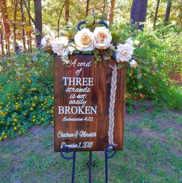 Wedding Sign Ceremony, Cord Of Three Strands Wedding, Unity Braid, Christian Wedding Ceremony, Unity Sand Ceremony, Cord Of Three Strands, Ceremony Sign, Wedding Braids, Wedding Cross