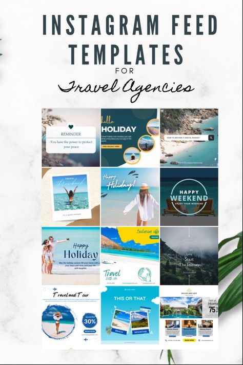 Travel agency, instagram posts, holidays, travel, beach Travel Agent Advertising, Travel Company Social Media Post, Travel Company Instagram Feed, Travel Agency Feed Instagram, Travel Agent Instagram Feed, Instagram Post Travel, Travel Feed Instagram, Travel Agency Instagram Feed, Hotel Instagram Feed