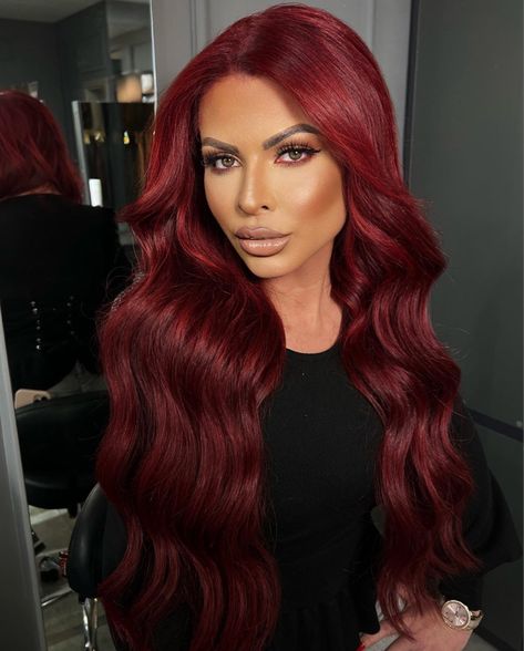 #redhair #redhairstyles #redhaircolor #hair Copy #hairsalon #hairshow #machinehair #hairstyling #haistyle #haircolor #hairs #hairoftheday #hairstyles #hairstyle Crimped Red Hair, Mermaid Waves, Red H, Ginger Hair Color, 2024 Vision, Ginger Hair, Crazy Hair, Red Hair, Ginger