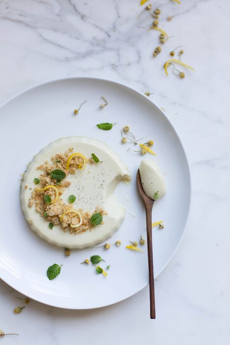 Local Milk | chamomile panna cotta with lemon poppy olive oil shortbread + big news…a saveur nomination! Gluten Free Candy, Local Milk, Lemon Poppy Seed, Slow Cooker Desserts, Lemon Poppy, Honey Recipes, Poppy Seed, Iron Skillet, Cast Iron Skillet