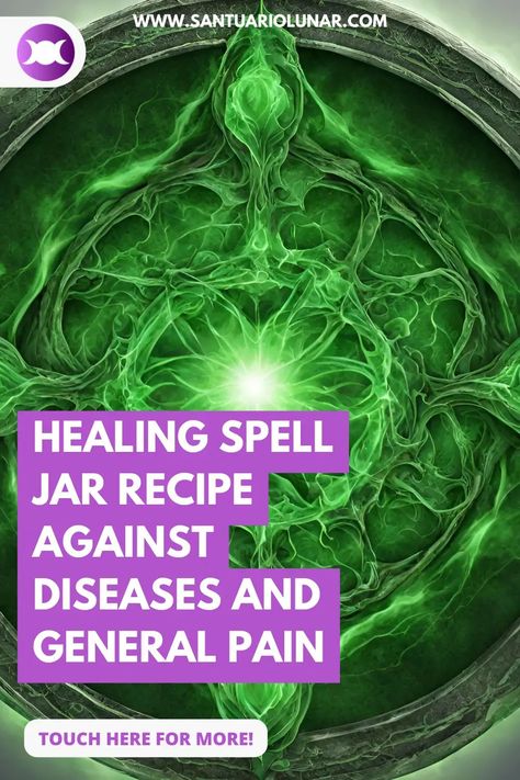 Healing Spell Jar recipe against diseases and general pain Healing Spells For Others Health, Healing Spell Jars Recipes, Healing Spell Jar, Psychic Vampire, Healing Spell, Diy Wellness, Banishing Spell, Grain Alcohol, Healing Spells