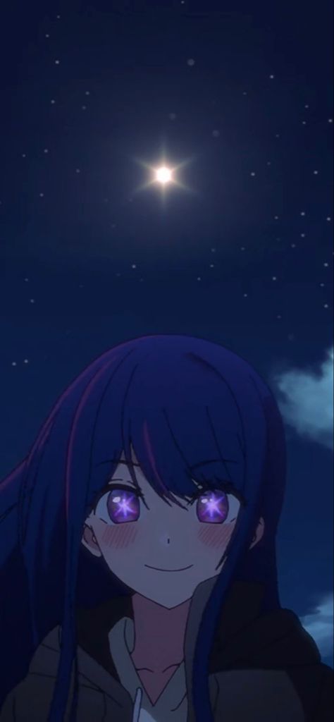 Ai Hoshino | Oshi No Ko Oshi No Ko Wallpaper, Wallpaper Jam, Ruby Anime, Takachiho, Cute Anime Wallpaper, Purple Wallpaper, Anime Background, Anime Fanart, Anime Wallpaper