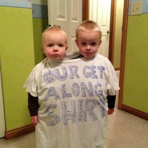 Funny Sibling Shirts, Get Along Shirt, Parenting Win, Sibling Rivalry, Bad Parents, Parenting Memes, Clean Humor, Kids Pictures, Future Kids