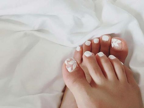 Wedding Pedicure Ideas, Bridal Toe Nails, Bridal Pedicure, Wedding Toe Nails, Wedding Pedicure, Wedding Toes, Bridal Manicure, Wedding Nail Art Design, Wedding Manicure