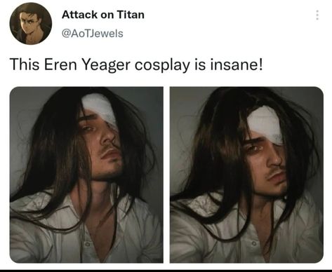 Eren Jaeger Cosplay, Successful Women Style, Aot Cosplay, Sasha Blouse, Annie Leonhardt, Marching Band Humor, Kylie Jenner Look, Aot Memes, Eren X Mikasa