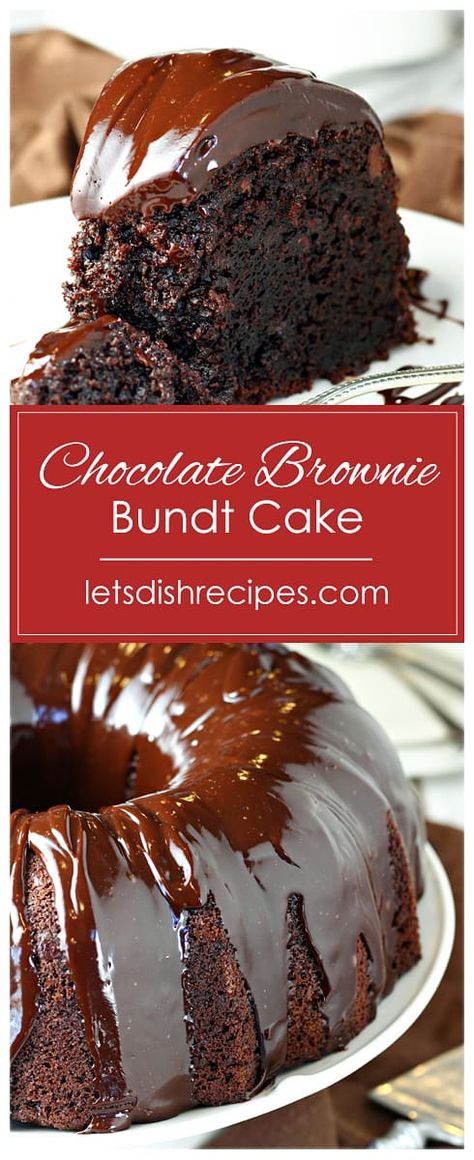 Choc Bundt Cake Recipe, Cake With Brownie Mix Recipe, Chocolate Bundt Cakes Recipes, Choc Brownie Cake, All Cakes Recipes, Brownie Mix Cake Recipes, Brownie Mix Cake, Bundt Desserts, Dessert Bundt Cake