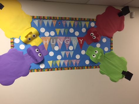 Hungry Hippos Decorations, Hungry Hippo Bulletin Board, Hungry Hungry Hippo Decorations, Preschool Classroom Themes, Project Graduation, Board Game Themes, Homecoming Floats, Vbs 2023, Vbs 2024