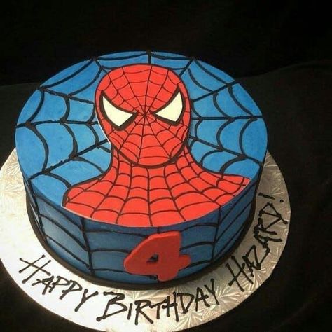 Birthday Cake Kids Boys, Superhero Cake Toppers, Spiderman Birthday Cake, New Birthday Cake, Superhero Birthday Cake, Novelty Birthday Cakes, Spiderman Birthday Party, Superhero Cake, Spiderman Cake