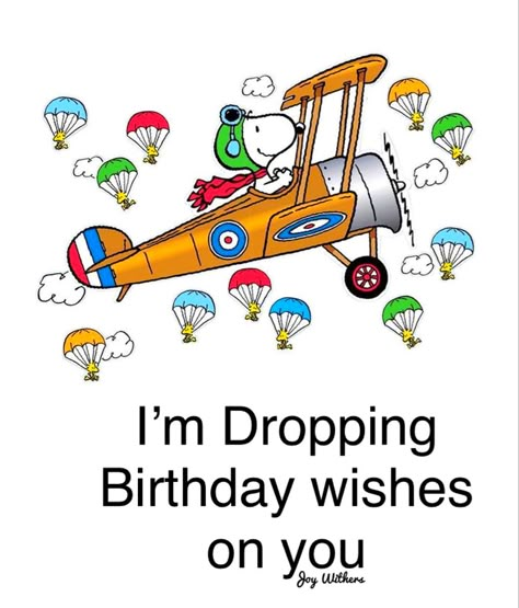 Snoopy pilot Snoopy Birthday Wishes, Happy Birthday Pilot, Happy Birthday Snoopy, Snoopy Happy Birthday Wishes, Snoopy Pilot, Happy Birthday Peanuts Snoopy, Pilot Birthday Cards, Snoopy Happy Birthday Gif, Happy Birthday Wishes Snoopy