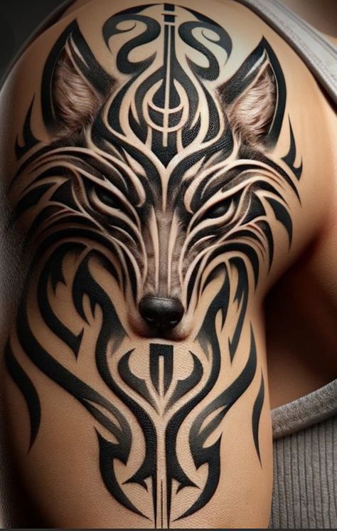 #BEAUTY, #RELATIONSHIPS #Fashion #Animals #Outfits #Winter Outfits #Animals Gangster Tattoo, Wolf Tattoos Men, Wolf Tattoo Sleeve, Aries Tattoo, Wolf Face, Wolf Tattoo Design, Back Tattoos For Guys, 3d Tattoo, Wolf Tattoos