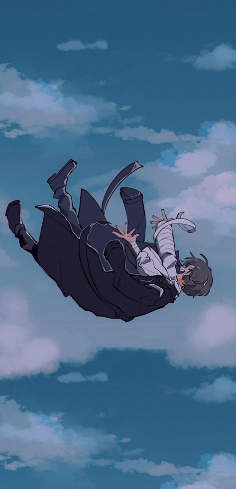 Dazai Osamu fall Ipad Wallpaper Bungo Stray Dogs, Bungo Wallpaper, Dazai Falling Off Building Wallpaper, Dazai Iphone Wallpaper, Dazai Osamu Phone Wallpaper, Bungo Stray Dogs Ipad Wallpaper, Dazai Osamu Background, Dazai Fanart Wallpaper, Bsd Fanart Wallpaper