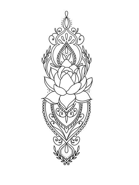 Alchemy Tattoo, Half Sleeve Tattoos Forearm, Arm Sleeve Tattoos For Women, Lace Tattoo Design, Shin Tattoo, Uv Tattoo, Animal Tattoo Ideas, Henna Inspired Tattoos, Lotus Tattoo Design