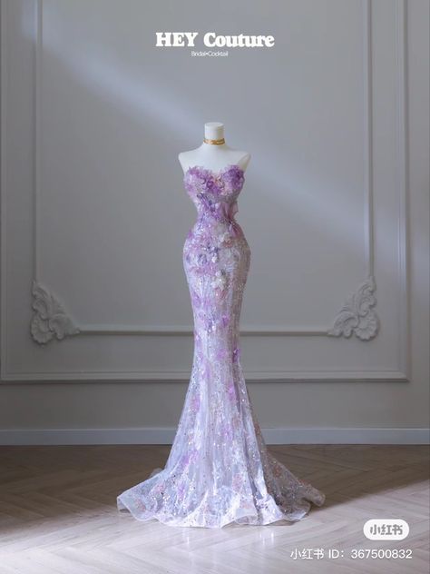 Hey Couture, Fantasy Vibes, Sweetheart Neck Line, Lavender Blossom, Debut Dresses, Gaun Abad Pertengahan, Wee Wee, Waltz Dress, Prom Bridesmaid Dress