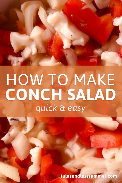 Conch Recipes Cooking, Conch Recipes, Boat Recipes, Conch Salad, Bahamian Food, Caribbean Dishes, Work Recipes, Gulf Stream, Boat Life