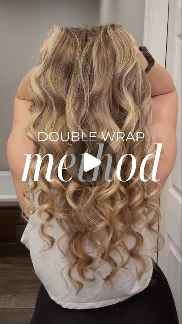 Amanda Carter | heatless curls + hair growth on Instagram: "SHARE this with your heatless girlies and SAVE this for the next time you wrap!  I’ll be resharing all my different wrapping methods over the next week! If you’re new here, new to wrapping, or wanting to learn the best way to wrap your hair - save and share!  🎀 Double wrap method is where you’re wrapping your hair around the curler TWICE before adding the next section of hair. This gives you CURLS instead of waves!  ➡️ Looking for healthier hair that grows without breaking and thinning? Take my hair quiz and let’s see if my haircare products are a good fit for you!  🔗 FOLLOW ME then comment LINK for all my heatless curls products + hair quiz 🤟🏼" How To Use Heatless Curling Wrap, Curls Products, Heartless Curls, Heatless Curls Overnight, Wavy Hair Overnight, Curls No Heat, Heatless Hair Curlers, Curls Hair, Beach Wave Hair