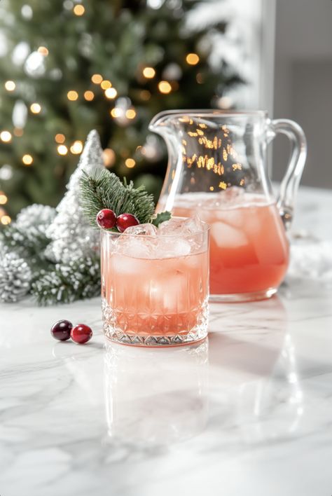 Alcholic Drinks For A Party In A Pitcher Punch Bowls, Christmas Drink Pitcher Recipes, Christmas Punch Tequila, Big Batch Holiday Drinks, Holiday Jungle Juice, Wine Punch Recipes Easy, Christmas Drink Recipes Alcoholic Holiday Punch, Refreshing Christmas Cocktail, Easy Holiday Punch Alcohol