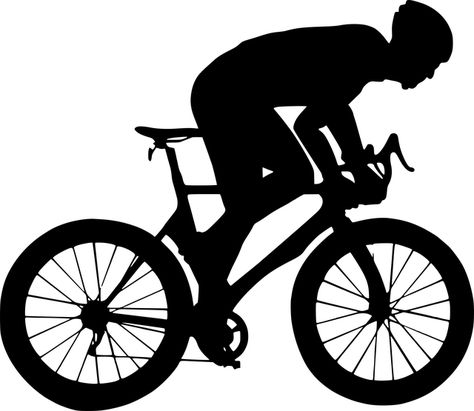 Free Image on Pixabay - Silhouette, Cycling, Cyclist Specialized Road Bikes, Bike Tattoo, Bike Silhouette, Silhouette Images, Playground Design, Bicycle Art, Youtube Banner, Bike Art, Silhouette Files