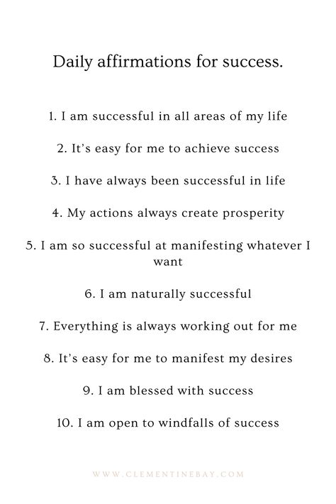 Click here to view the full article consisting of 17 positive daily affirmations for success that are guaranteed to leave you feeling abundant and magical | In a rush? Save this pin for later! For more manifestation content, visit the blog at the link below. | LOA | Daily motivation | The Law Of Assumption | Self improvement Daily Affirmations For Black Men, Daily Affirmations For Men, Men Affirmations, Daily Affirmations Success, Positive Words Of Affirmation, The Law Of Assumption, Positive Daily Affirmations, Mindfulness Journal Prompts, Affirmations For Success