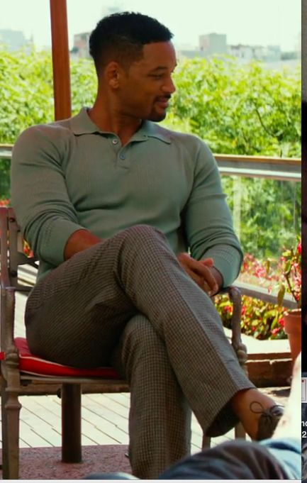 WILL SMITH "FOCUS" FASHION Will Smith Focus Style, Will Smith Haircut, Will Smith Outfits, Will Smith Fashion, Black Hairstyles With Weave, Blazer Outfits Men, Casual Outfits Summer, Black Men Haircuts, Mens Casual Outfits Summer