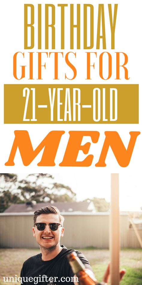 Birthday Gifts for 21 Year Old Men  | The perfect Birthday Gifts for a 21 Year Old Man | 21 Year Old Men Birthday Presents | Modern 21 Year Old Men Gifts | Special Gifts To Celebrate His 21st Birthday | 21st Birthday Presents to Buy Him | Unique Birthday Gifts for 21 Year Old Men | #birthday #21yearsold #forhim Cake For Him Boyfriends, Birthday Cake For Him Boyfriends, 21st Birthday Gifts For Guys, 21st Birthday Cake For Guys, 21st Birthday Boy, Old Man Birthday, Guy Friend Gifts, Guys 21st Birthday, 21st Birthday Presents