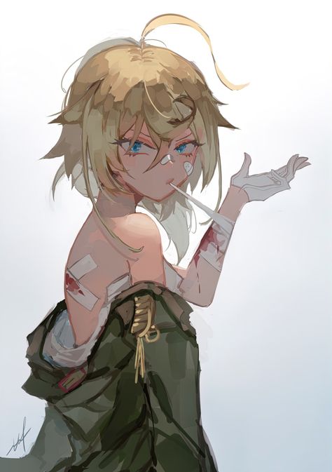 Saga Of Tanya The Evil, Tanya Degurechaff, Historical Anime, Shut The Door, Tanya The Evil, Military Drawings, Anime Military, Manga Artist, Military Outfit