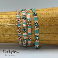 Tila Earrings Free Pattern, Tila Beads Tutorial Free Pattern, Tila Bead Patterns, Tila Jewelry, Super Duo Beads Patterns Free, Bead Bracelet Patterns, Loomed Bracelets, Tila Bracelets, Seed Bead Bracelets Tutorials