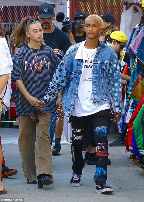 Odessa Adlon, Jaden Smith Fashion, Odessa Azion, Sup Girl, Mode Hip Hop, Jaden Smith, New Girlfriend, Looks Street Style, Streetwear Men Outfits