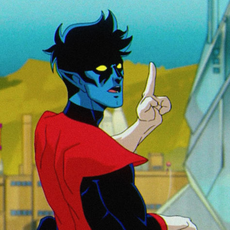 x-men '97 icon. xmen. marvel animation. nightcrawler. Kurt Wagner Icon, Morph Xmen, Nightcrawler Xmen 97 Pfp, Nightcrawler Icon, Scott Summers X Men 97, X Men 97 Nightcrawler, Xmen 97 Nightcrawler, Kurt Wagner Xmen 97, Cyclops Pfp Xmen