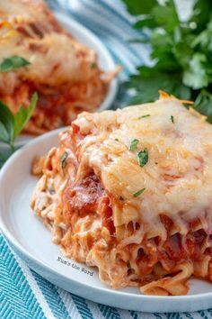 Lasagna is always a comforting and popular family dish. This delicious and cheesy recipe is one I believe you will love too. #lasgna #chicken #chickenlasagna #maindish #numstheword #cheesy #layers #nomnom #delicious Ground Chicken Lasagna, Noodles Sauce, Chicken Lasagne, Chicken Lasagna Recipe, Lasagna Recipe With Ricotta, Easy Lasagna Recipe, Family Dishes, Chicken Lasagna, Cheesy Recipes