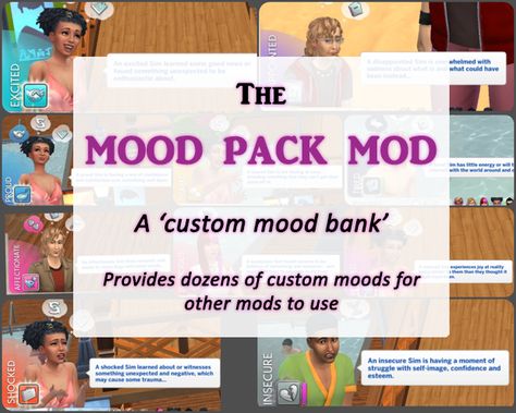 [Mod] Lumpinou's Mood Pack Mod | Patreon Sims 4 Cc Interactions Patreon, Lumpinou's Sims 4 Mods Patreon, Sims 4 Cc Social Interactions, Sims 4 Lotion Mod, Sims 4 Emotions Mod, Sims 4 Lot Mods, Sims 4 Lumpinou Mods, Lumpinou's Sims 4 Mods, Sims 4 Mood Mod