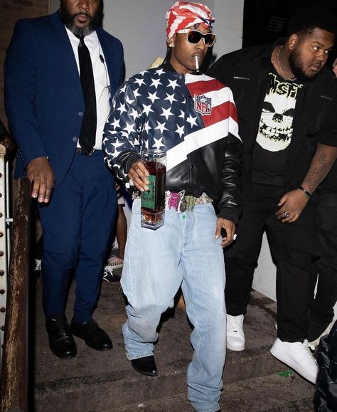 Asap Rocky Fashion Killa, Asap Rocky Outfits, Super Bowl Performance, Asap Rocky Fashion, Pretty Flacko, A$ap Rocky, Black Men Street Fashion, Rihanna Style, Men Street Fashion