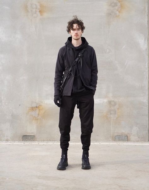 Cyberpunk Outfit Men, Casual Techwear, Techwear Men, Fit Pics, Techwear Outfits, Techwear Fashion, All Black Fashion, Cyberpunk Style, Mens Outfit Inspiration