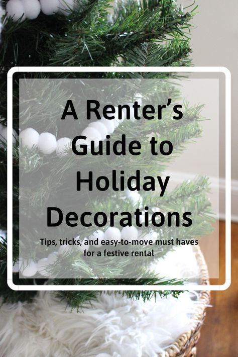 Apartment Holiday Decor | Decorate your Rental Home for Christmas | Dorm Christmas Decor Dorm Christmas Decor, Apartment Holiday Decor, Decorating A Rental, Christmas Dorm Decorations, Dorm Christmas, Christmas Dorm, Christmas Apartment, Dollar Store Hacks, Lease Agreement