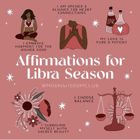 Mantras For Libra Season, Libra Rituals, Libra Witchcraft, Libra Season Aesthetic, Libra Aesthetic Moodboard, Libra Season Quotes, Libra Girl Aesthetic, Libra Aesthetic Astrology, Libra Aesthetic Art