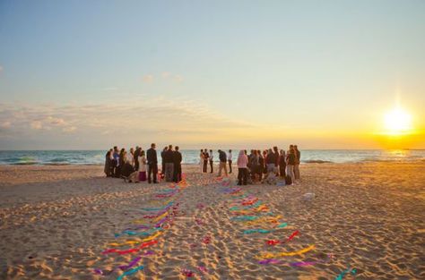 Sunrise Beach Wedding, Sunrise Wedding, Sunset Wedding Photos, Sunrise Ceremony, Beach Wedding Centerpieces, Sunrise Colors, Perfect Sunset, Afternoon Wedding, Wedding Chicago