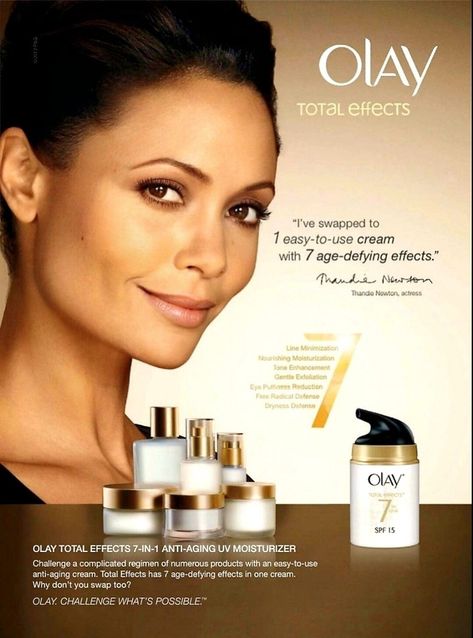 THANDIE NEWTON | OIL OF OLAY SKINCARE COLLECTION ADVERTISEMENT 2012 Hair Oil Advertisement, Oil Of Olay, Newton Photo, Thandie Newton, Magazine Advert, Skincare Collection, Beauty Ad, Oil Skin Care, Cosmetic Design