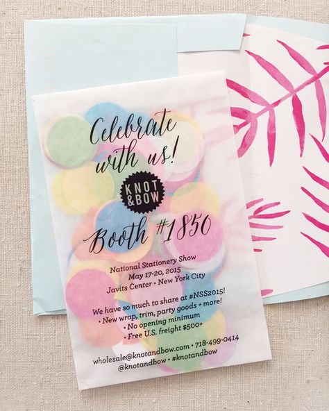 confetti wedding invitation design Confetti Wedding, Mailer Box, Utila, Wedding Confetti, Up Book, Beautiful Paper, Wedding Stationary, Wedding Invitation Design, Youre Invited