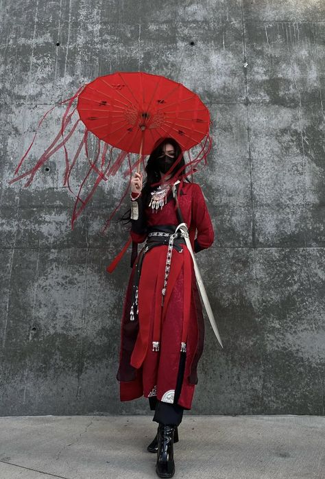 Sinister Darling, Samurai Fashion, Combat Clothes, Korean Outfit Street Styles, Kawaii Cosplay, Weird Fashion, Classy Casual Outfits, Dark Wear, Asian Outfits