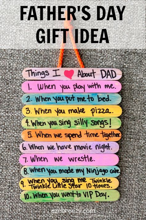 Handmade Fathers Day Ideas, Grandpa Gift Ideas Diy, Diy Father’s Day Gift From Son, Gift For Fathers Birthday, Dad Birthday Craft From Kids, Things To Get For Your Dads Birthday, Diy Dads Birthday Gift From Kids, Fathers Birthday Ideas, Dad Art Projects For Kids