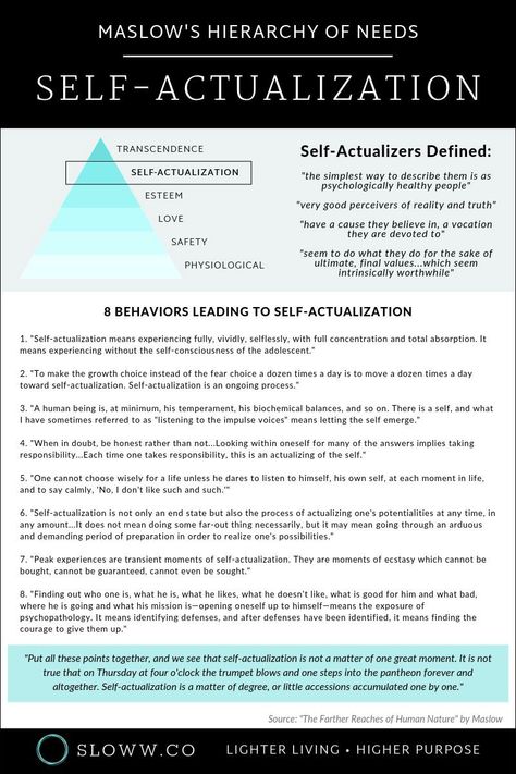 What is Self-Actualization? Maslow's Writing on Self-Actualizers | Sloww What Is Consciousness, Hierarchy Of Needs, Maslow's Hierarchy Of Needs, Psychology Notes, Abraham Maslow, Leveling Up, Self Actualization, What Is Self, Self Conscious