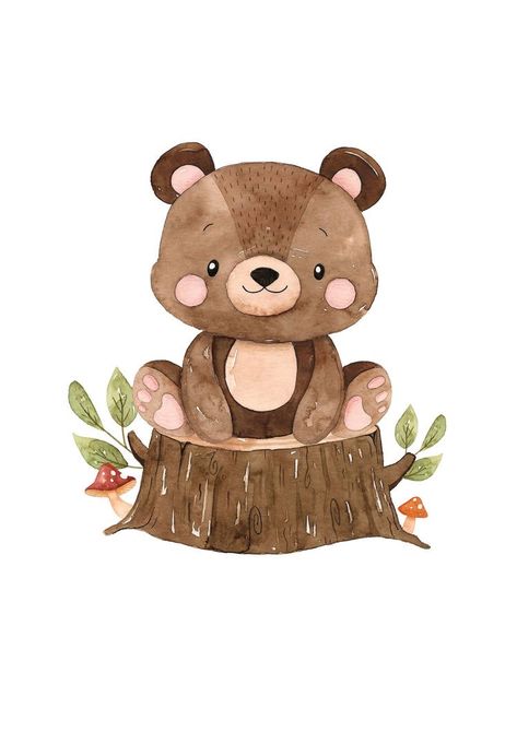 Nursery Decor Woodland, Woodland Animals Theme, Nursery Illustration, Woodland Animal Prints, Baby Posters, Nursery Animal Prints, Animal Baby Shower, Woodland Nursery Decor, Woodland Theme