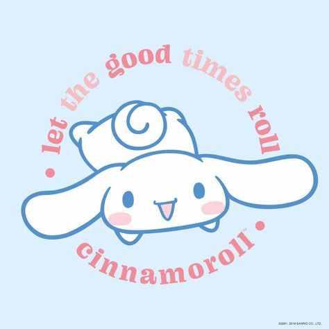 Cinnamoroll Sanrio Quotes, Canvas Bag Design, Hello Kitty Birthday, Let The Good Times Roll, Sanrio Wallpaper, Hello Kitty Iphone Wallpaper, Good Times Roll, Kokeshi Dolls, Sanrio Characters