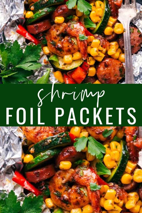 Shrimp Hobo Foil Packs Oven, Foil Shrimp Packets Grill, Shrimp And Sausage Foil Packets Grill, Fish And Shrimp Foil Packets In Oven, Cajun Shrimp Foil Packets Oven, Baked Shrimp And Broccoli Foil Packs, Shrimp In Foil Packets Ovens, Shrimp Grilled Recipes Foil Packets, Grilled Shrimp Foil Packets