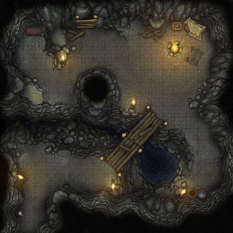 Dnd Maps Caves, Cave Map Rpg, Cave Dnd Map, Dnd Cave Map, One Piece Map, Cartographers Guild, Underground Dungeon, Dnd Things, Dnd World